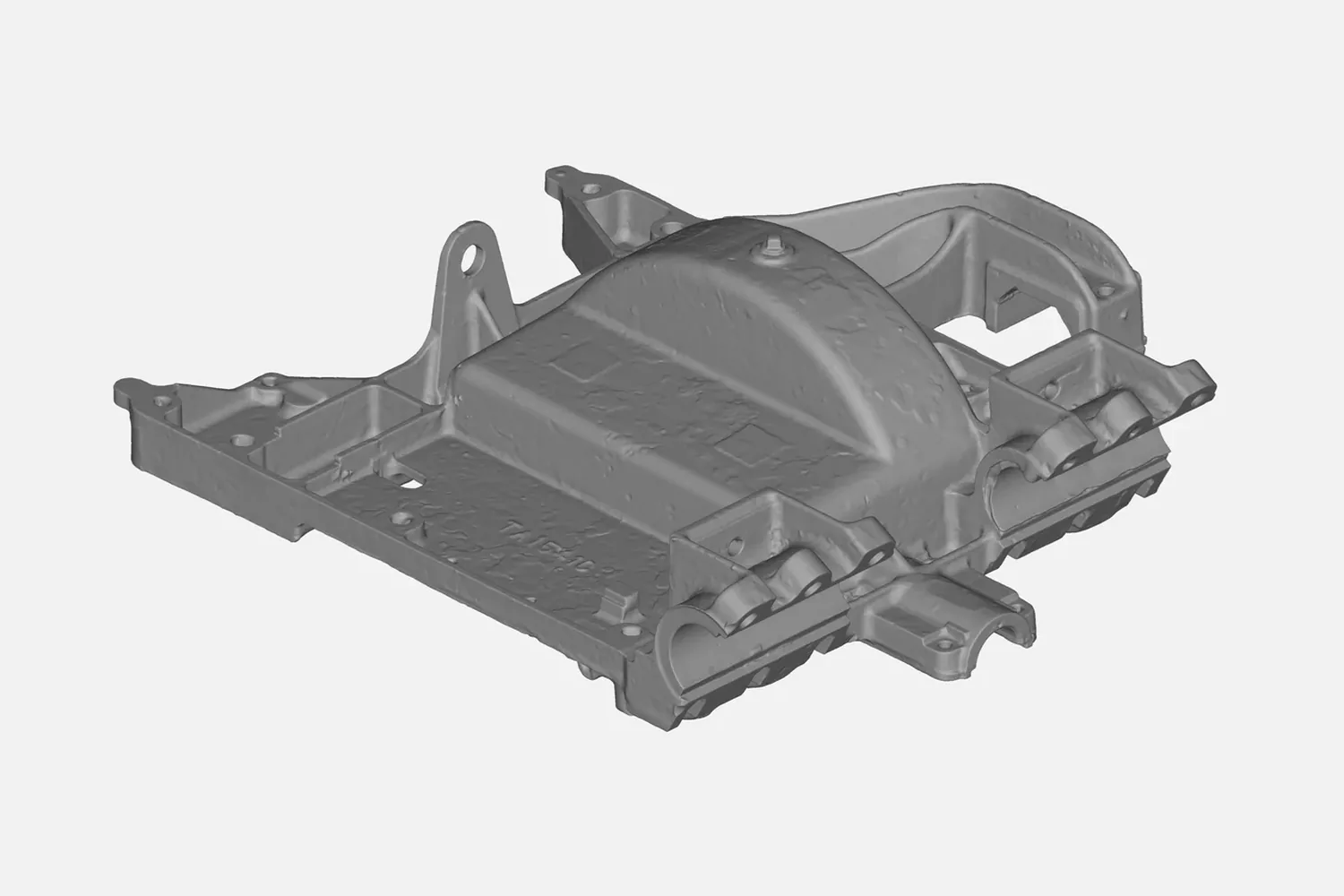 3D scan of a transmission lower housing casting