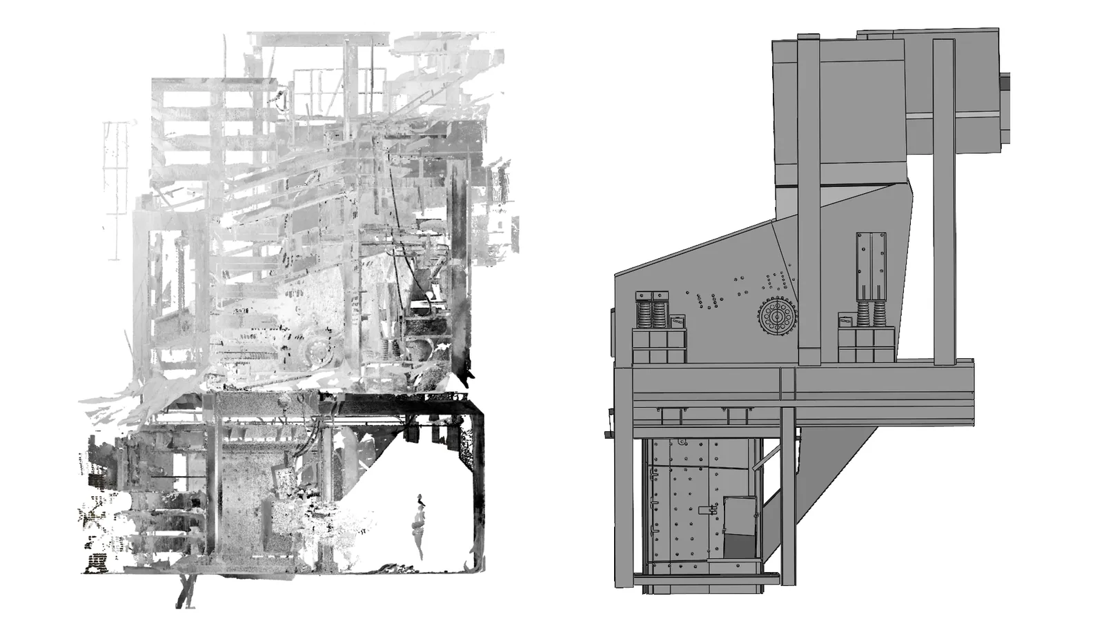 Crusher Plant Vibrating Screen