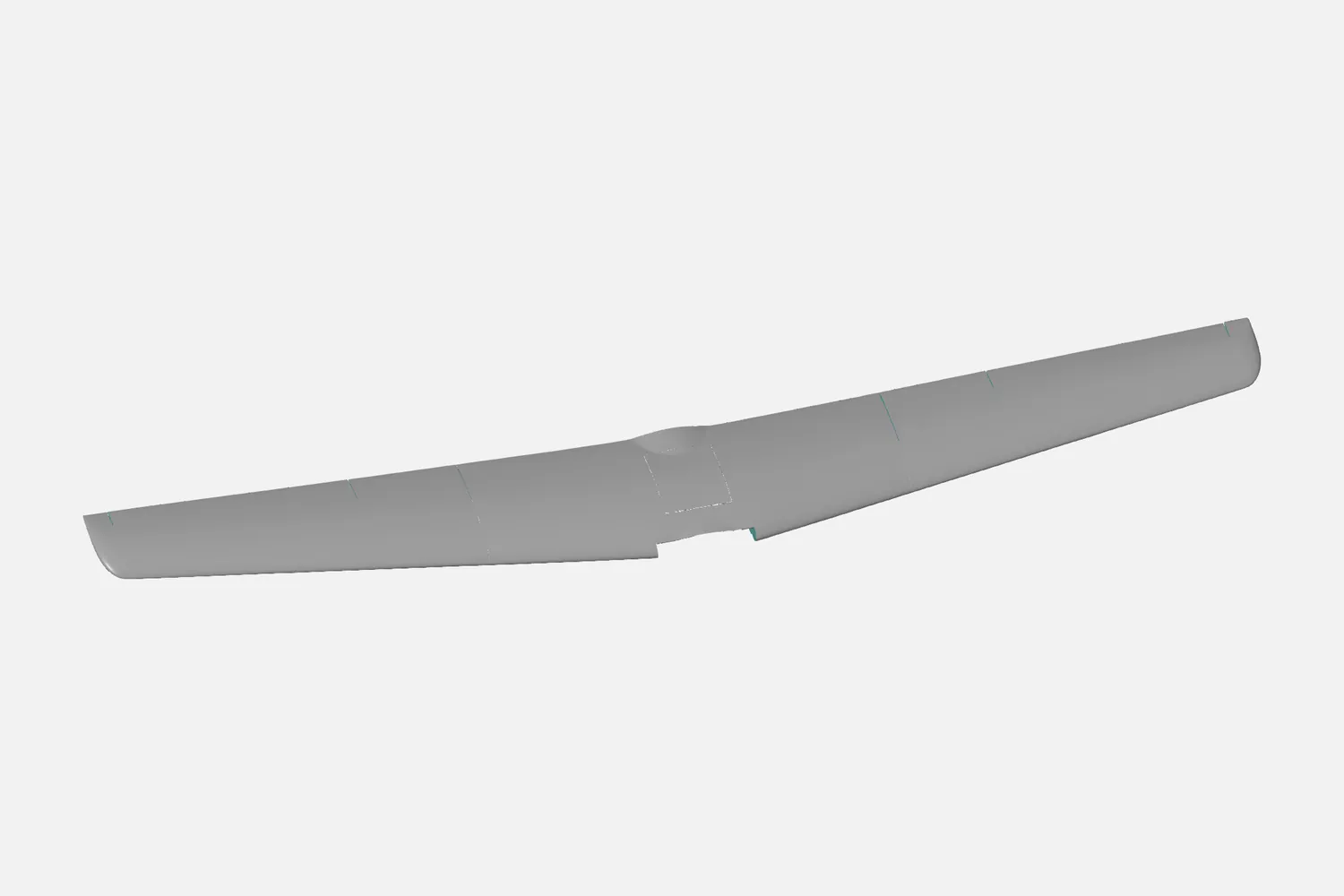 3D scan of an uav drone wing